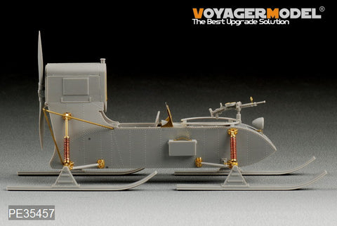 ボイジャーモデル PE35457 1/35 WWIIソビエトアエロサンRF-8/GAZ-98(トランぺッター02322)