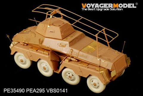 ボイジャーモデル PE35490 1/35 WWIIドイツ Sd.kfz.232 8輪装甲車 初期型 エッチングセット(AFV35232用)