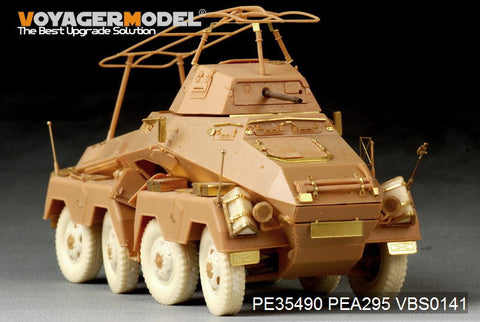 ボイジャーモデル PE35490 1/35 WWIIドイツ Sd.kfz.232 8輪装甲車 初期型 エッチングセット(AFV35232用)