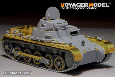 ボイジャーモデル PE35492 1/35 WWIIドイツ I号戦車B型 エッチング基本セット(ドラゴン6186/6480用)