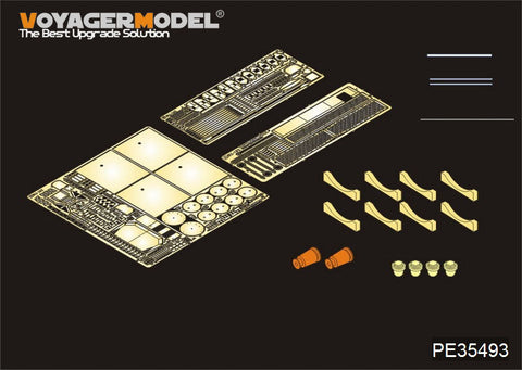ボイジャーモデル PE35493 1/35 WWIIソビエト SU-152 後期型 基本セット(トランぺッター05568)