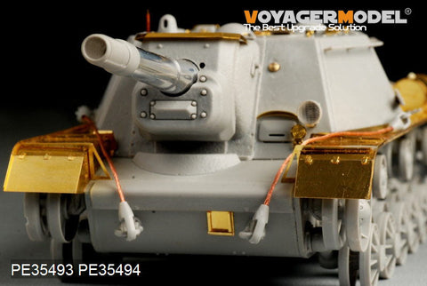 ボイジャーモデル PE35493 1/35 WWIIソビエト SU-152 後期型 基本セット(トランぺッター05568)