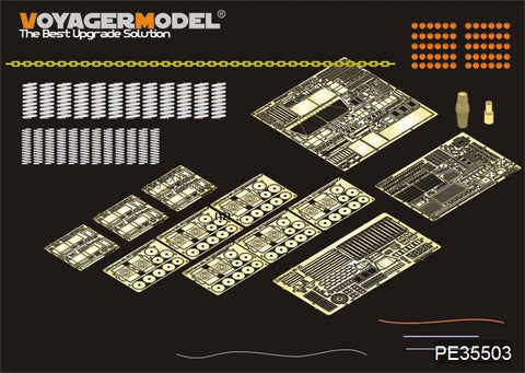 ボイジャーモデル PE35503 1/35 現用イスラエル メルカバMk.3D エッチングセット(モンTS-001用)