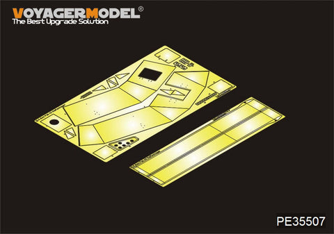 ボイジャーモデル PE35507 1/35 WWIIドイツ 8.8cm Pak 43 ヴァッフェントレーガー フェンダー(ドラゴンモデル6728)