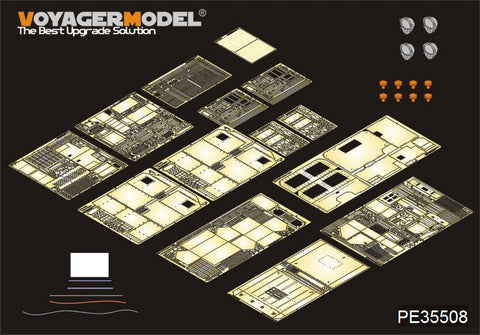 ボイジャーモデル PE35508 1/35 現用アメリカ M1070 トラック 装甲キャビン 基本セット(ホビーボス85502 )