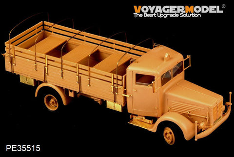ボイジャーモデル PE35515 1/35 WWIIドイツ ビュッシングNag L4500S 4X2 カーゴトラック(AFVクラブ35170 )