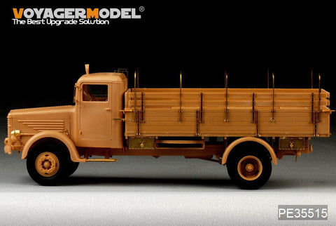 ボイジャーモデル PE35515 1/35 WWIIドイツ ビュッシングNag L4500S 4X2 カーゴトラック(AFVクラブ35170 )