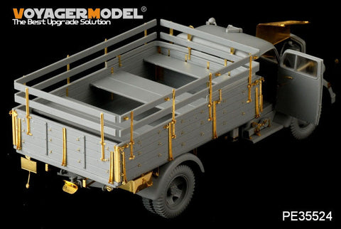 ボイジャーモデル PE35524 1/35 WWIIドイツ オペル・プリッツ 3t. 4x2 カーゴ トラック /浅貨物室型(ドラゴン6670)