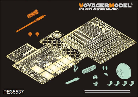 ボイジャーモデル PE35537 1/35 WWIIアメリカ T-28 スーパー重戦車 ・M2マントレット(ドラゴン6750)