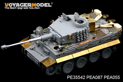 ボイジャーモデル PE35542 1/35 WWIIドイツ タイガーI初期型 エッチングセット(ドラゴン6350/9142/6355用)