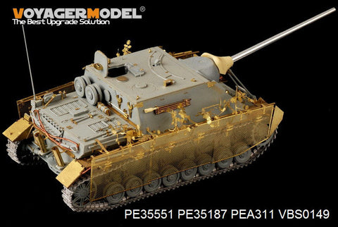 ボイジャーモデル PE35551 1/35 WWIIドイツ Ⅳ号駆逐戦車 L/70(A) ツヴィシェンレーズンク(ドラゴン6082 6689/TRISTAR KIT 35048)