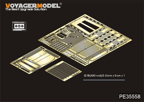 ボイジャーモデル PE35558 1/35 WWIIソビエト コミンテルン砲兵トラクター(トランぺッター05540)