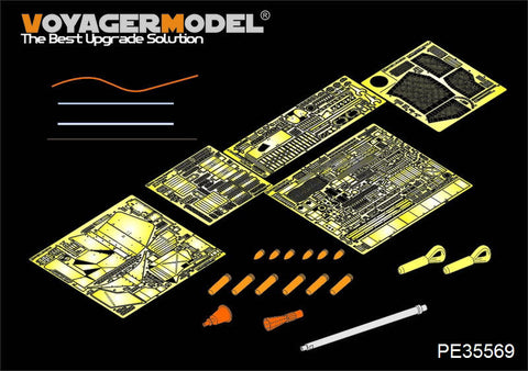 ボイジャーモデル PE35569 1/35 WWIIドイツ メーベルワーゲン対空戦車3.7cm FlaK搭載型 エッチングセット(タミヤ35237用)