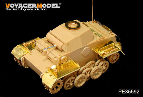 ボイジャーモデル PE35592 1/35 WWIIドイツ II号戦車 J型 (砲身同梱)(ホビーボス83803)