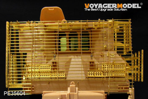 ボイジャーモデル PE35604 1/35 現用イスラエル D9R装甲ブルドーザー エッチングセット スラットアーマー付き(モンSS-002用)