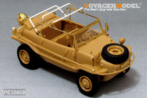 ボイジャーモデル PE35608 1/35 WWIIドイツ シュビムワーゲン TYPE128 エッチングセット(AFVクラブ用)