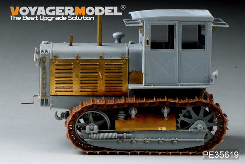 ボイジャーモデル PE35619 1/35 WWIIソビエト ChTZ S-65 トラクターキャブ付き エッチングセット(トランぺッター05539用)