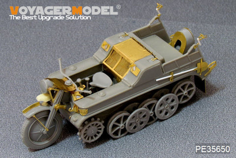 ボイジャーモデル PE35650 1/35 WWIIドイツ Sd.Kfz.2 ケッテンクラート エッチングセット(ドラゴン6114用)