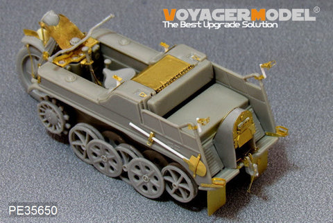 ボイジャーモデル PE35650 1/35 WWIIドイツ Sd.Kfz.2 ケッテンクラート エッチングセット(ドラゴン6114用)