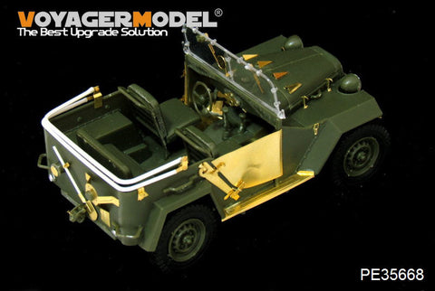 ボイジャーモデル PE35668 1/35 WWIIロシア GAZ-67B フィールドカー用エッチングセット(トランぺッター02346用)