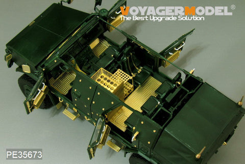 ボイジャーモデル PE35673 1/35 現用ドイツ ATF ディンゴ2 GE A2 PatSi エッチングセット(レベル03233用)