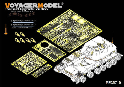 ボイジャーモデル PE35719 1/35 現用ロシア 2S3アカーツィヤ 自走榴弾砲後期型 エッチング基本セット(トランぺッター05567用)