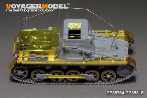 ボイジャーモデル PE35764 1/35 WWIIドイツ I号指揮戦車 エッチング基本セット(ドラゴン6218/6587用)