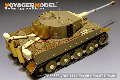 ボイジャーモデル PE35777 1/35 WWIIドイツ タイガーI型 中期型(初期仕様)エッチングセット(タミヤ35194/35202,アカデミー1387/13287)
