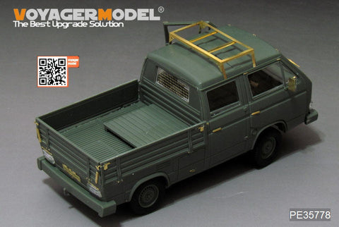 ボイジャーモデル PE35778 1/35 現用ドイツ T3 トランスポルター トラック (ダブルキャブ)エッチングセット(タコム2014用)