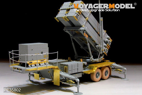 ボイジャーモデル PE35802 1/35 現用アメリカ MIM-104F パトリオット SAM PAC-3 M901発射機 エッチング基本セット(ドラゴン3563用)