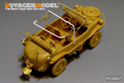 ボイジャーモデル PE35827 1/35 WWIIドイツ シュビムワーゲン Type166 エッチングセット(ヒーロー35001・タミヤ用)