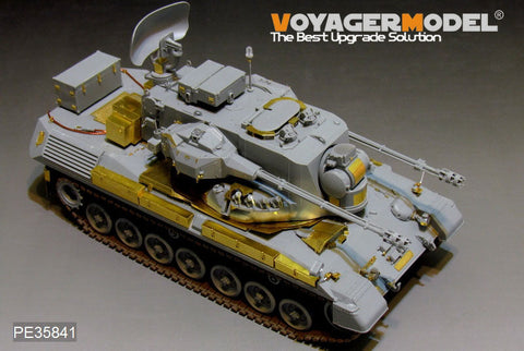 ボイジャーモデル PE35841 1/35 現用ドイツ ゲパルトA2 自走対空砲 エッチング基本セット(タコム2044用)