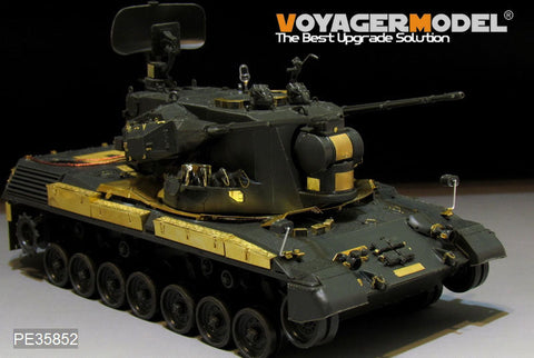 ボイジャーモデル PE35852 1/35 現用ドイツ ゲパルトA1 自走対空砲 エッチング基本セット(モンモデルTS-030用)