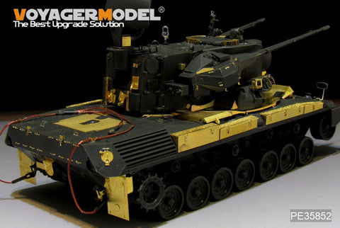 ボイジャーモデル PE35852 1/35 現用ドイツ ゲパルトA1 自走対空砲 エッチング基本セット(モンモデルTS-030用)