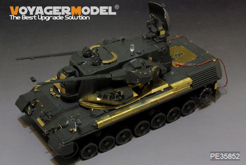 ボイジャーモデル PE35852 1/35 現用ドイツ ゲパルトA1 自走対空砲 エッチング基本セット(モンモデルTS-030用)