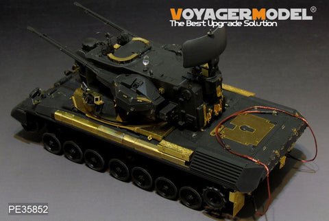 ボイジャーモデル PE35852 1/35 現用ドイツ ゲパルトA1 自走対空砲 エッチング基本セット(モンモデルTS-030用)
