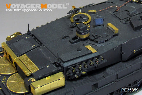 ボイジャーモデル PE35859 1/35 現用ドイツ レオパルト2A7 エッチング基本セット(モンモデル TS-027)