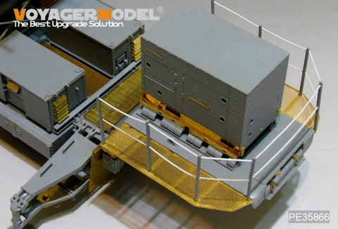 ボイジャーモデル PE35866 1/35 現用アメリカ MIM-104C パトリオット1 ミサイルランチャー エッチング基本セット(ドラゴン3558用)