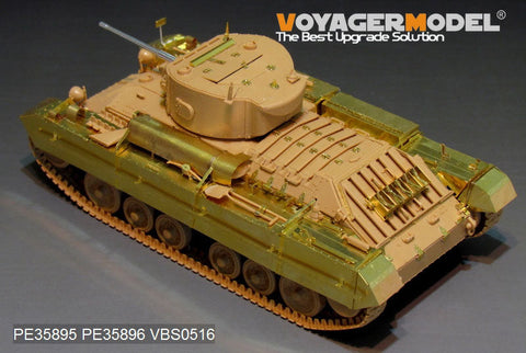 ボイジャーモデル PE35895 1/35 WWIIイギリス バレンタインMk.II/IV エッチング基本セット(タミヤ35352用)
