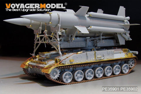 ボイジャーモデル PE35901 1/35 現用ロシア 2K11A 対空ミサイル クルーグ(ガネフ)エッチング基本セット(トランぺッター09523用)