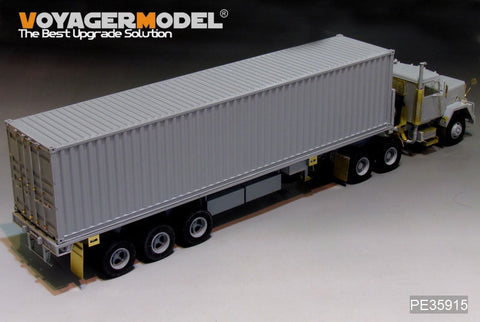 ボイジャーモデル PE35915 1/35 現用アメリカ M915トラクター/M872トレーラー エッチング基本セット(トランぺッター01015)