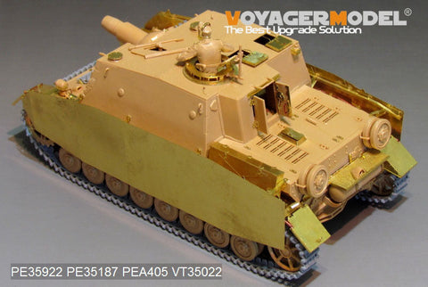 ボイジャーモデル PE35922 1/35 WWIIドイツ IV号突撃戦車ブルムベア 後期型 エッチング基本セット(タミヤ35353用)