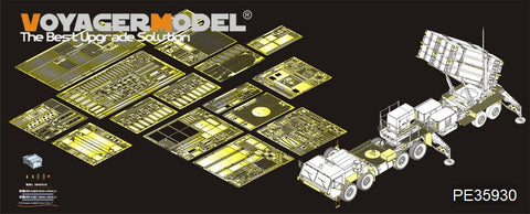 ボイジャーモデル PE35930 1/35 現用アメリカ M983トラクター ・パトリオット PAC-3 エッチング基本セット(トランぺッター01037用)