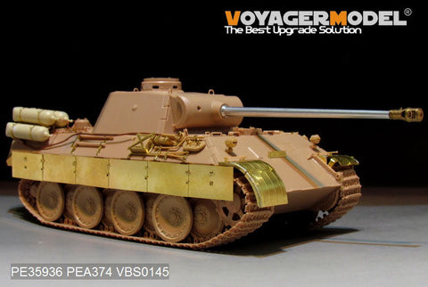 ボイジャーモデル PE35936 1/35 WWII ドイツパンサーD型 "木炭ガス "燃料タンク付き ベーシック (MENG TS-038用)
