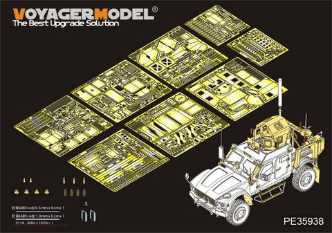 ボイジャーモデル PE35938 1/35 現用 アメリカ M1240A1 M-ATV (PANDA HOBBY 35027)