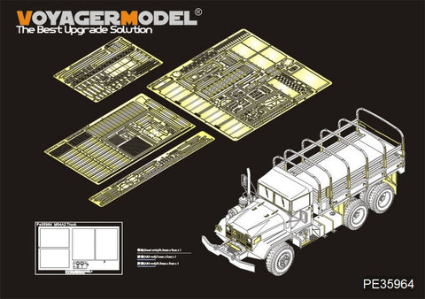 ボイジャーモデル PE35964 1/35 現用アメリカ軍 M54A2 5tトラック ベーシック (AFV 35300用)