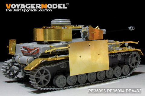 ボイジャーモデル PE35993 1/35 WWII ドイツ IV号戦車 G型 (後期生産) ベーシック (Border 35001用)