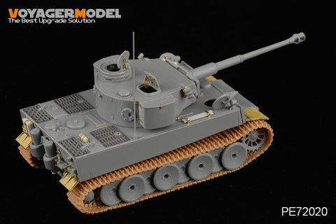 ボイジャーモデル PE72020 1/72 WWIIドイツ タイガーI 極初期型(ドラゴン7370)
