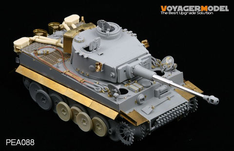 ボイジャーモデル PEA088 1/35 タイガーI 初期型 ダメージ入りロードホイール(ドラゴン)
