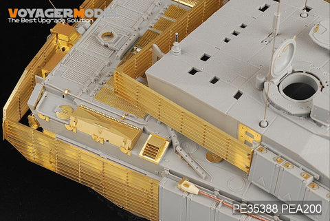 ボイジャーモデル PEA200 1/35 現用イギリスチャレンジャー2 主力戦車 スラットアーマー (トランぺッター)